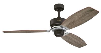 7207600 54 In. Indoor Ceiling Fan With Weathered Bronze Finish
