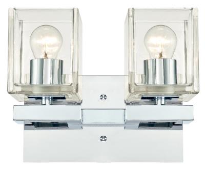6334400 2 Light Nyle Indoor Wall Fixture, Chrome