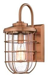 6347900 1 Light Ferry Outdoor Wall Fixture - Washed Copper