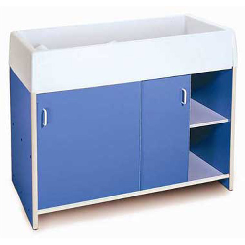 Wb0721 Ez Clean Infant Changing Cabinet, Blue