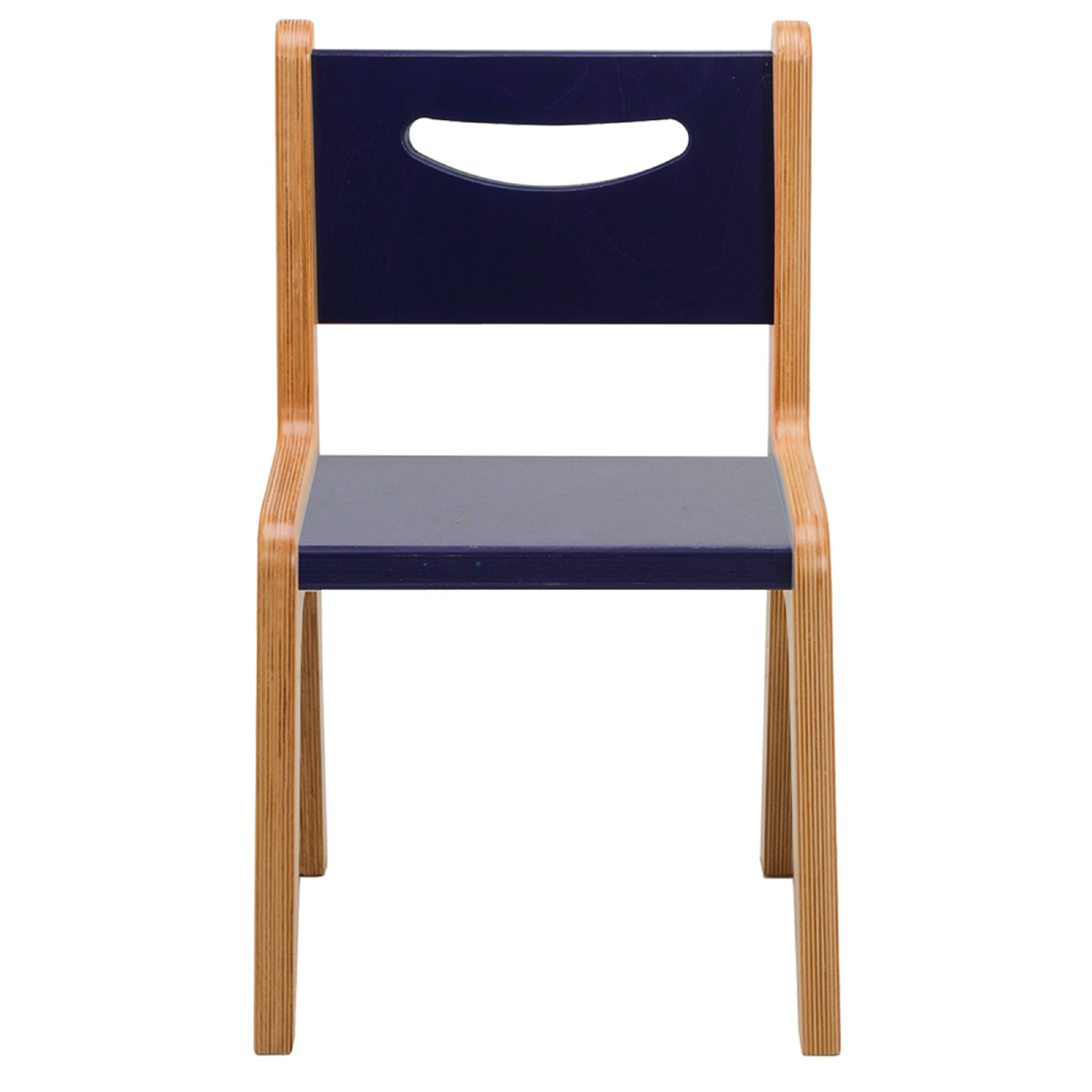 Cr2512s 12 In. Scandinavian Chair, Blue
