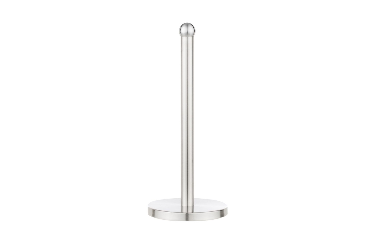 We-ph18 Paper Towel Holder With Round Knob, Silver