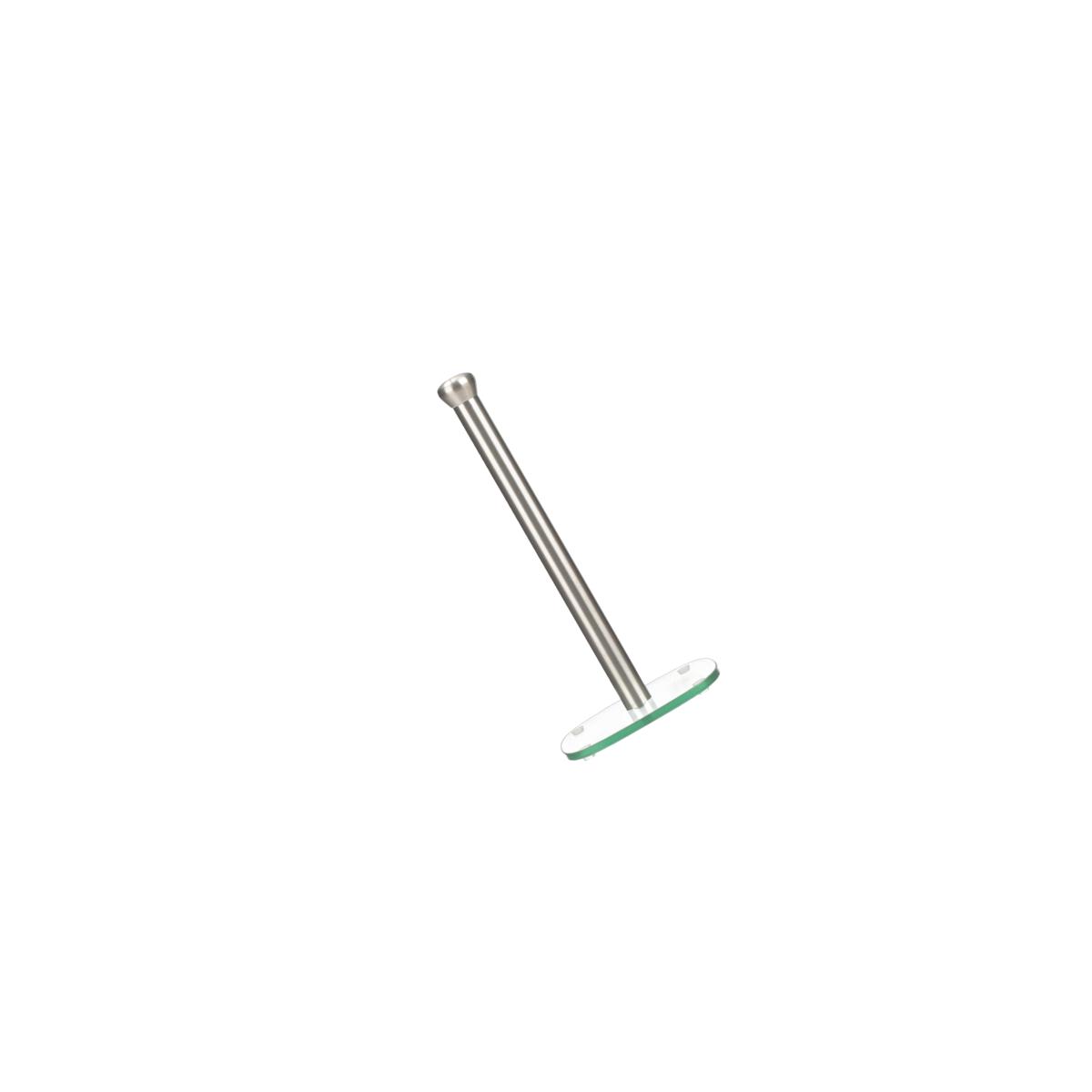 Picture of Jiallo WE-PH113 55 in. Freestanding Paper Towel Holder with Faux Crystal Top, Satin Nickel