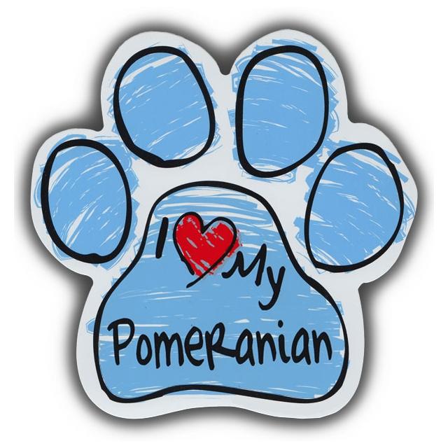 Dog Bone Shaped Car Magnets I LOVE MY SOFT COATED WHEATEN