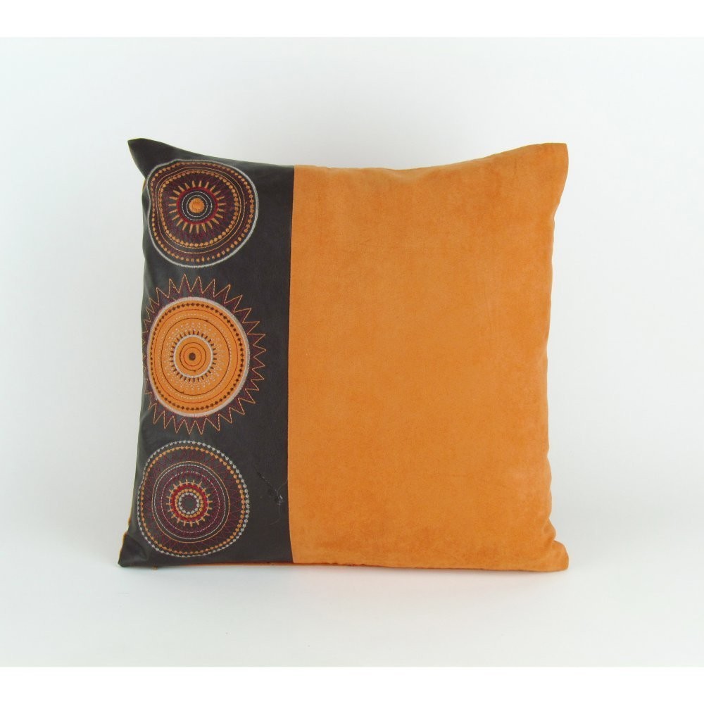 11082-4 17 In. Home Furnising Decorative Throw Pillow, Orange