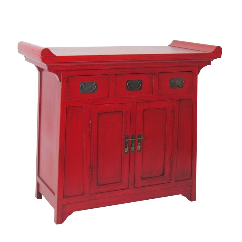 4052 34 X 39 X 18 In. Alter Cabinet - China Red