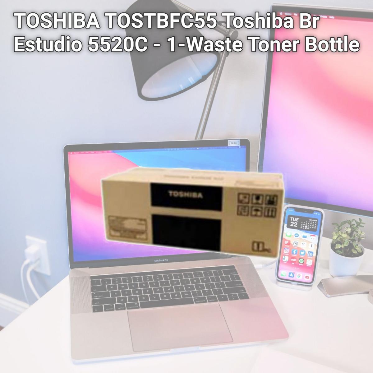 Picture of TOSHIBA TOSTBFC55 Toshiba Br Estudio 5520C - 1-Waste Toner Bottle