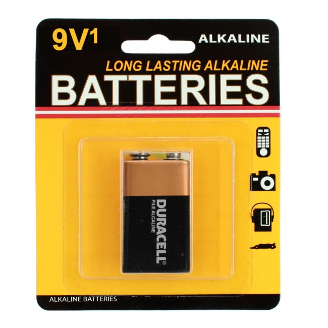 UPC 618822900011 product image for Duracell DUR-9VX1-RPK - 9V ALKALINE REPACK- Alkaline Repack Battery | upcitemdb.com