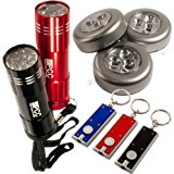 Pcc-8-1 Led Flashlight Value, Pack Of 8-in-1