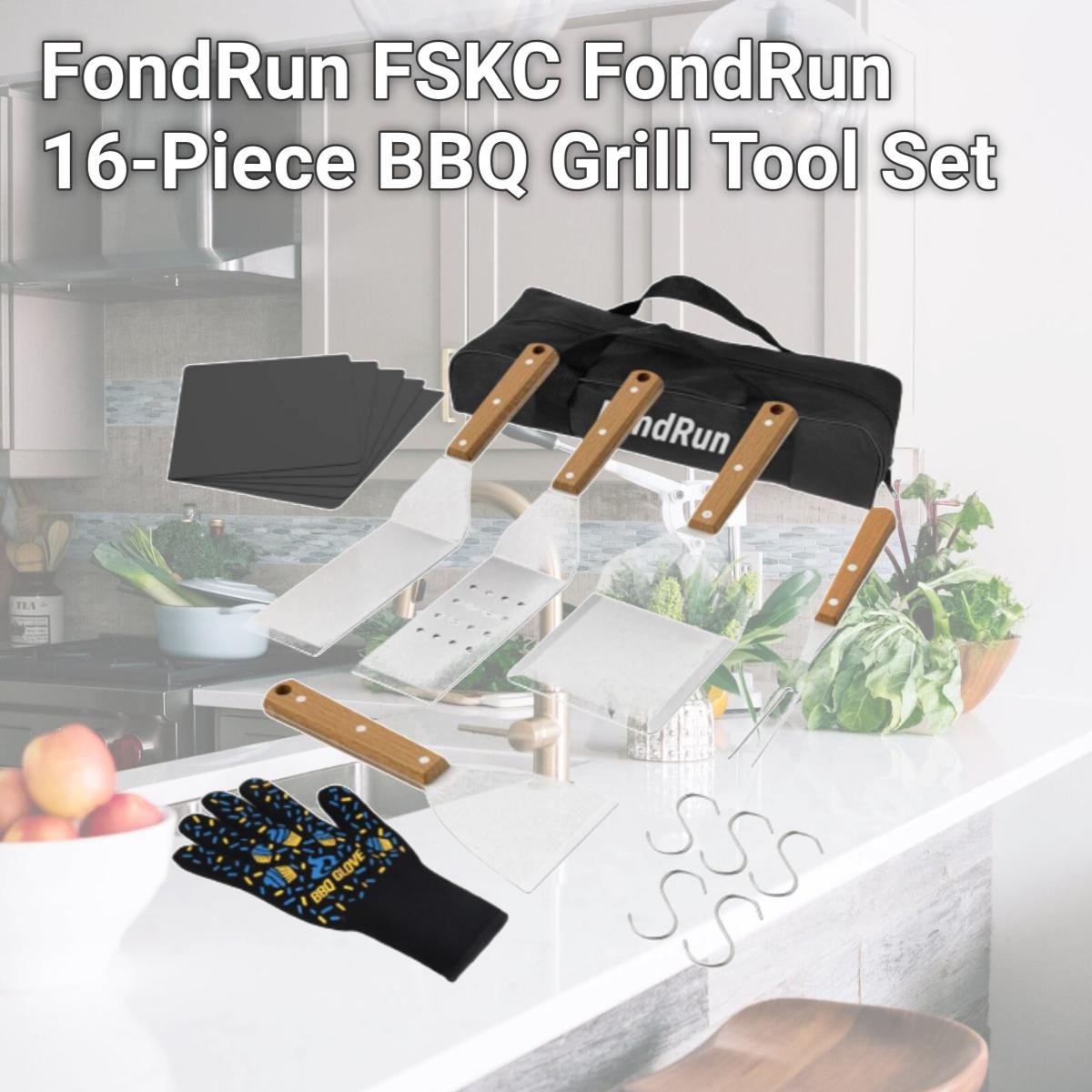 Picture of FondRun FSKC FondRun 16-Piece BBQ Grill Tool Set