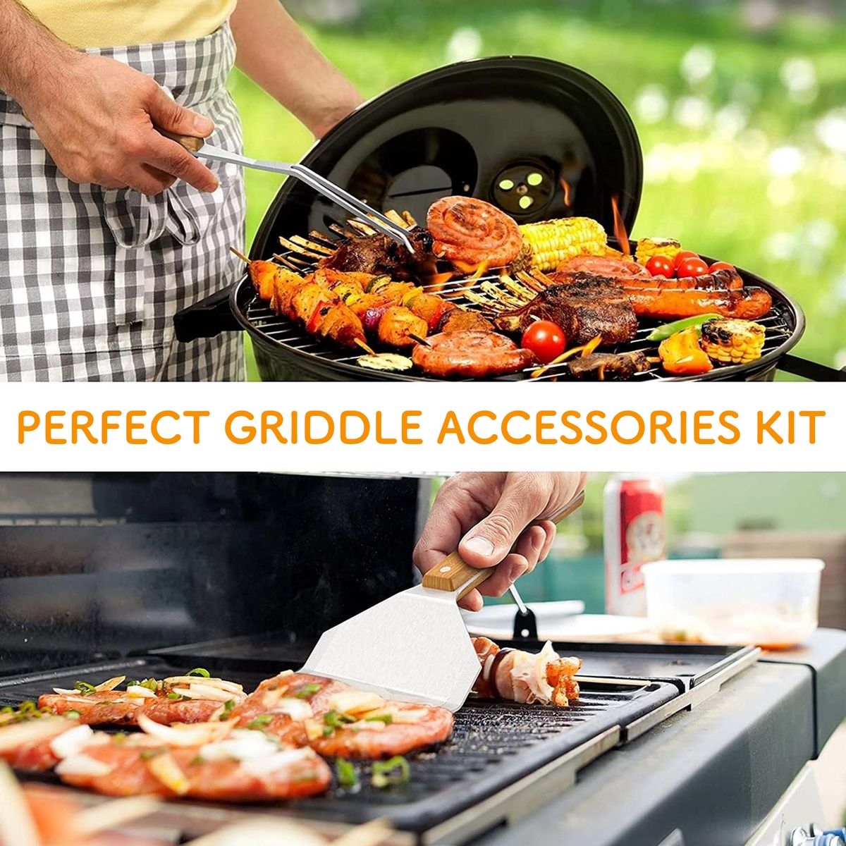 Picture of FondRun FSKC FondRun 16-Piece BBQ Grill Tool Set