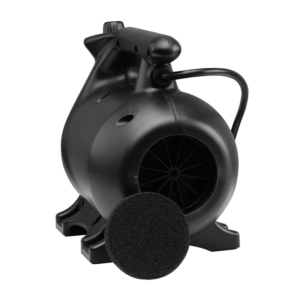 Picture of XPower A-12 Professional Car Dryer Blower with 2 Heat Settings & Mobile Dock with Caster Wheels