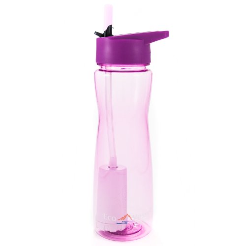 Triav750vi Ultra Lite Tritan 25 Oz Water Bottle - 100 Gal Filter, Violet