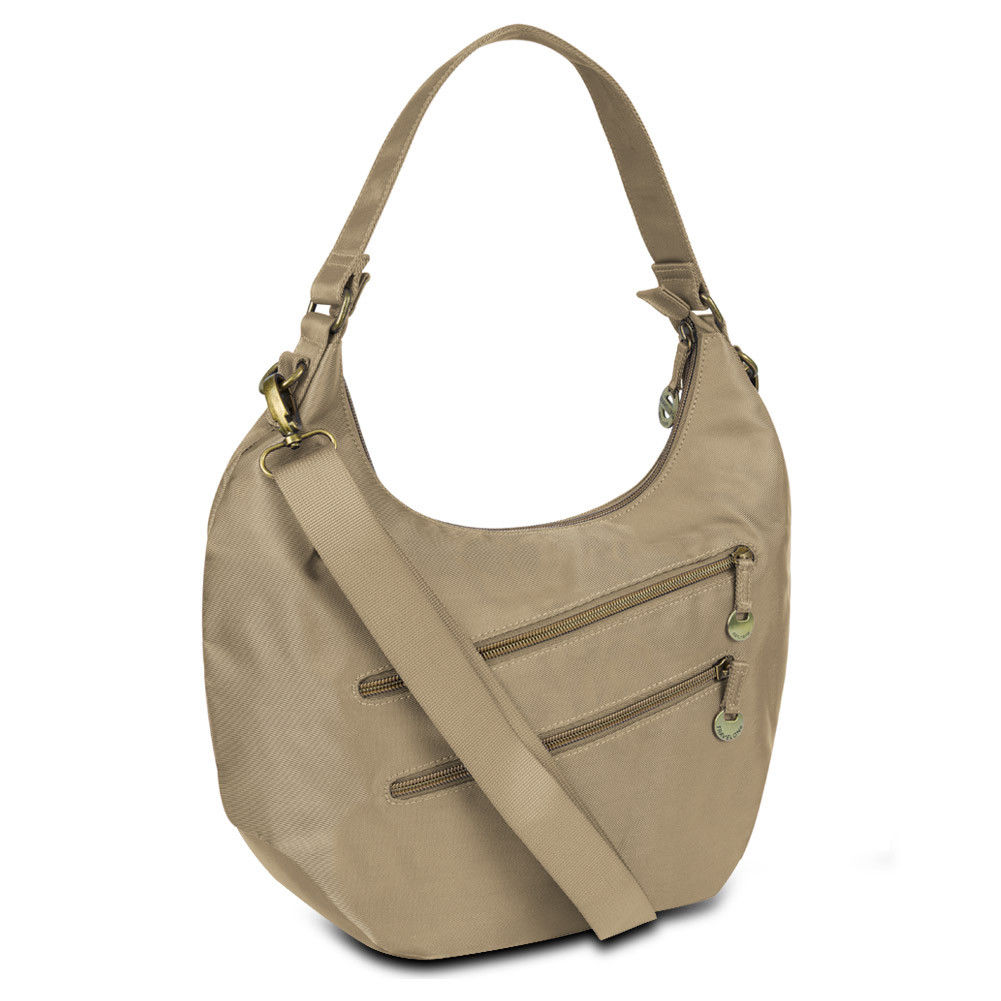 42911-770 Hack-proof Convertible Hobo With Rfid Protection - Champagne