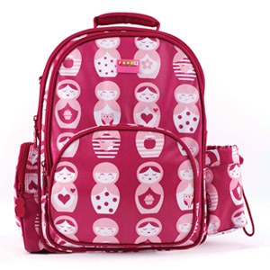 Psst001 Medium Backpack - Pink Russian Doll