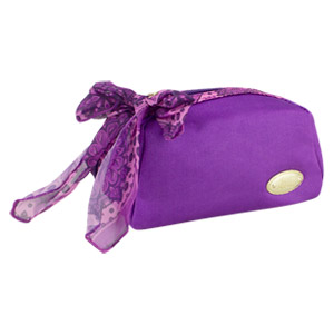 Abc28091pp Summer Bliss Cosmetic Pouch, Purple