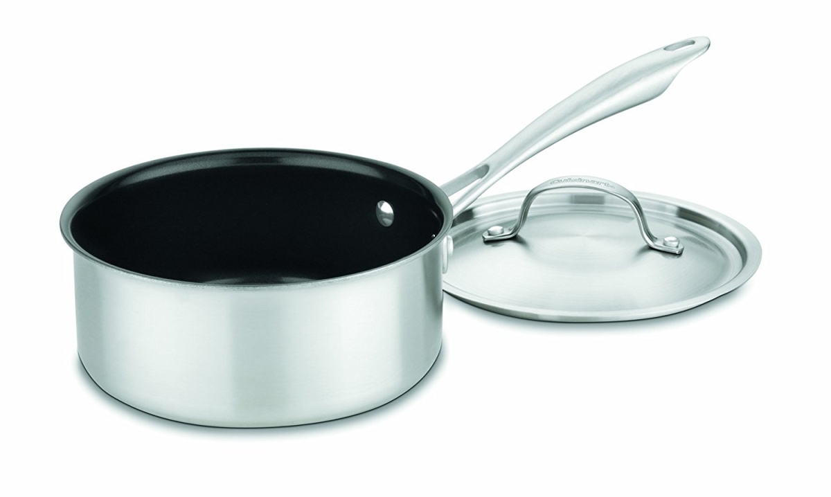 Ggt19-18 2 Qt. Green Gourmet Tri - Ply Stainless Saucepan With Cover