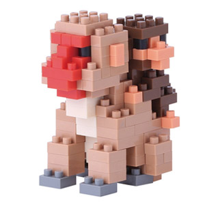 3d Puzzle Mother & Baby Monkey Building Kit