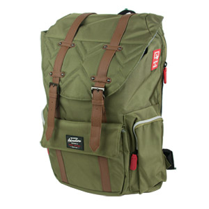 18 In. Daypack Scout Laptop Computer Business Travel Backpack - Green