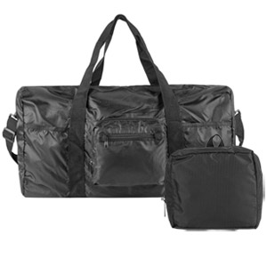 43155 Triplogic Foldable Travel Duffel Luggage Sports Gym Carry-on Bag - Black