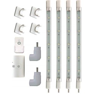 Lpl954wrcac Led Light Tube System With Remote - White