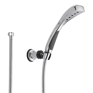 Delta Faucet 55411 H2okinetic Adjustable Wall-mount Hand Shower - Chrome