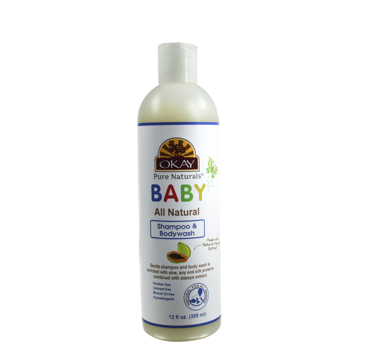 -babysb12 12 Oz, 355 Ml Baby Shampoo & Body Wash