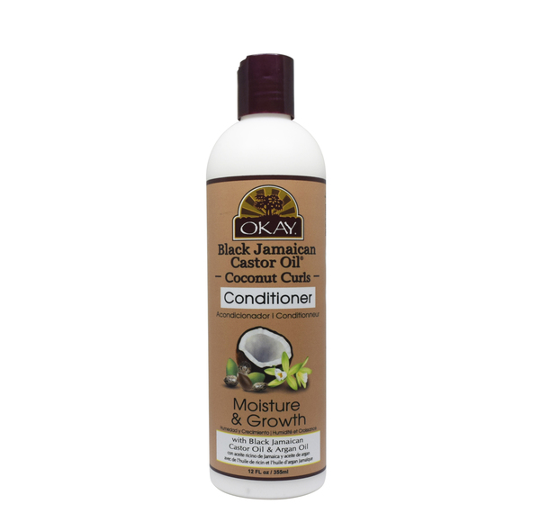 -bjcococ12 12 Oz 355 Ml Black Jamaican Castor Oil Coconut Curls Conditioner Moisture & Growth