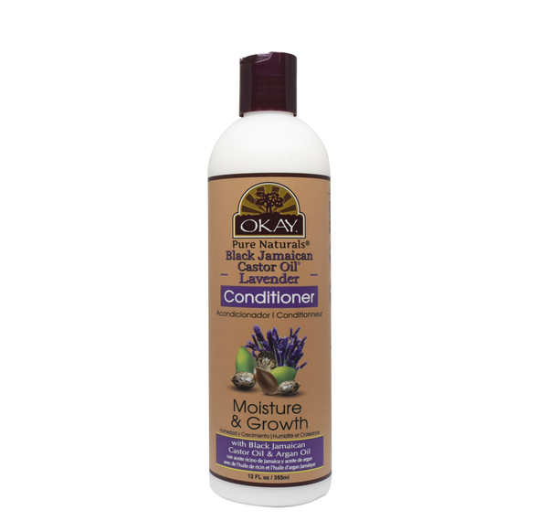 -bjlavc12 12 Oz 355 Ml Black Jamaican Castor Oil With Lavender Conditioner Moisture & Growth
