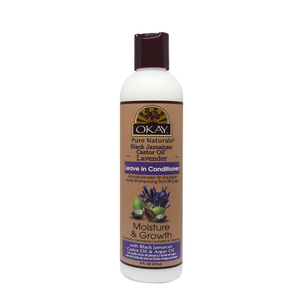 -bjlavlc8 8 Oz 237 Ml Black Jamaican Castor Oil With Lavender Leave In Conditioner Moisture & Growth