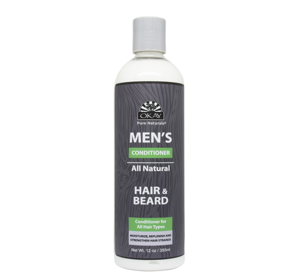 Okay-menanc12 12 Oz Men All Natural Hair & Beard Conditioner