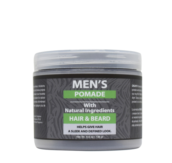 Okay-menanpom5 4.8 Oz Men Natural Hair & Beard Pomade
