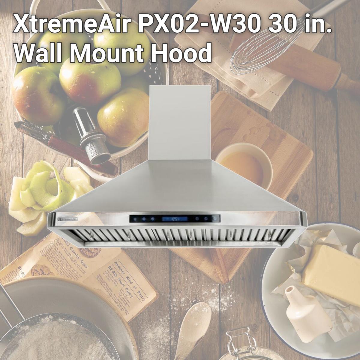 Picture of XtremeAir PX02-W30 30 in. Wall Mount Hood