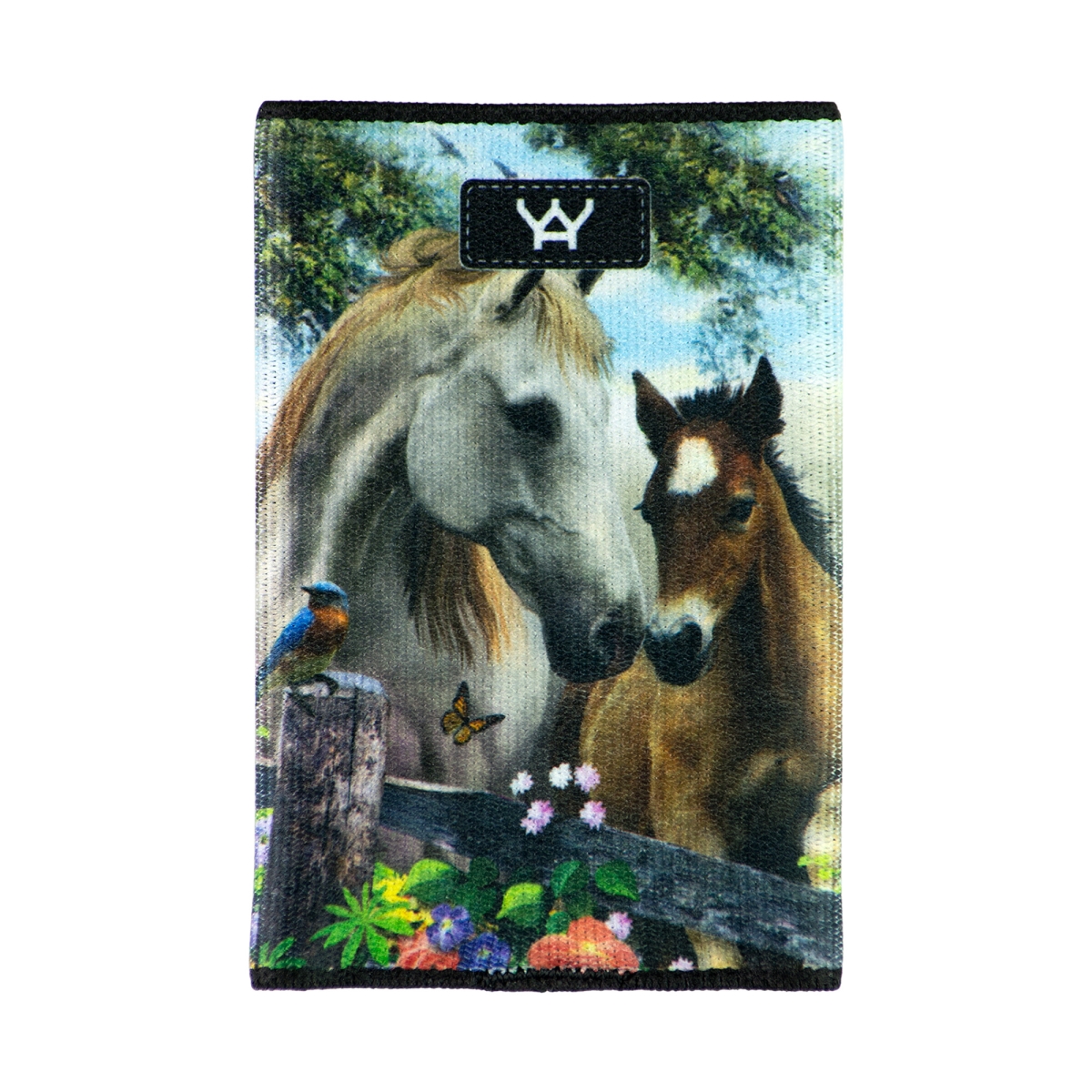 1083 The Perfect Slim Wallet for Front Pocket Use - In The Summer Meadow