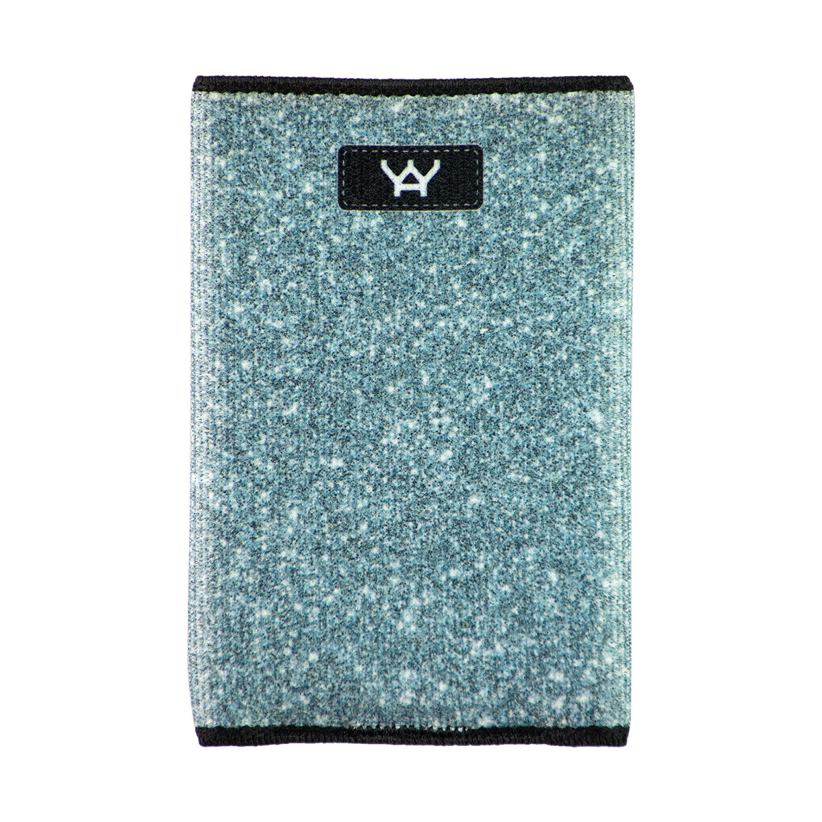 1171 The Perfect Slim Wallet for Front Pocket Use - Silver Glitter