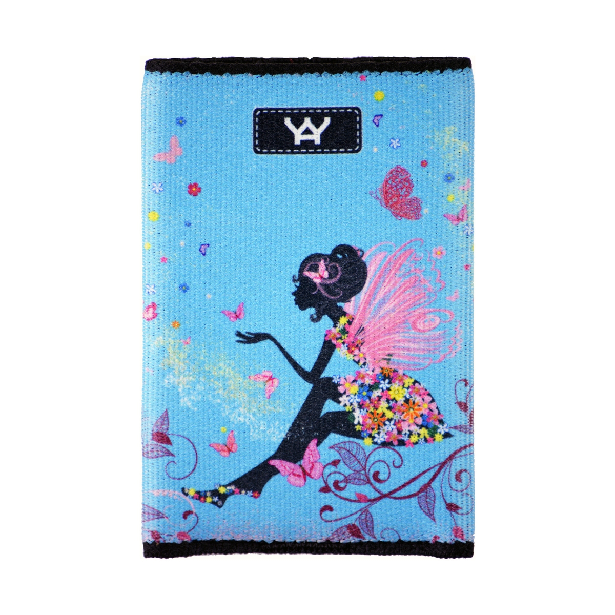 1192 The Perfect Slim Wallet for Front Pocket Use - Butterfly Princess