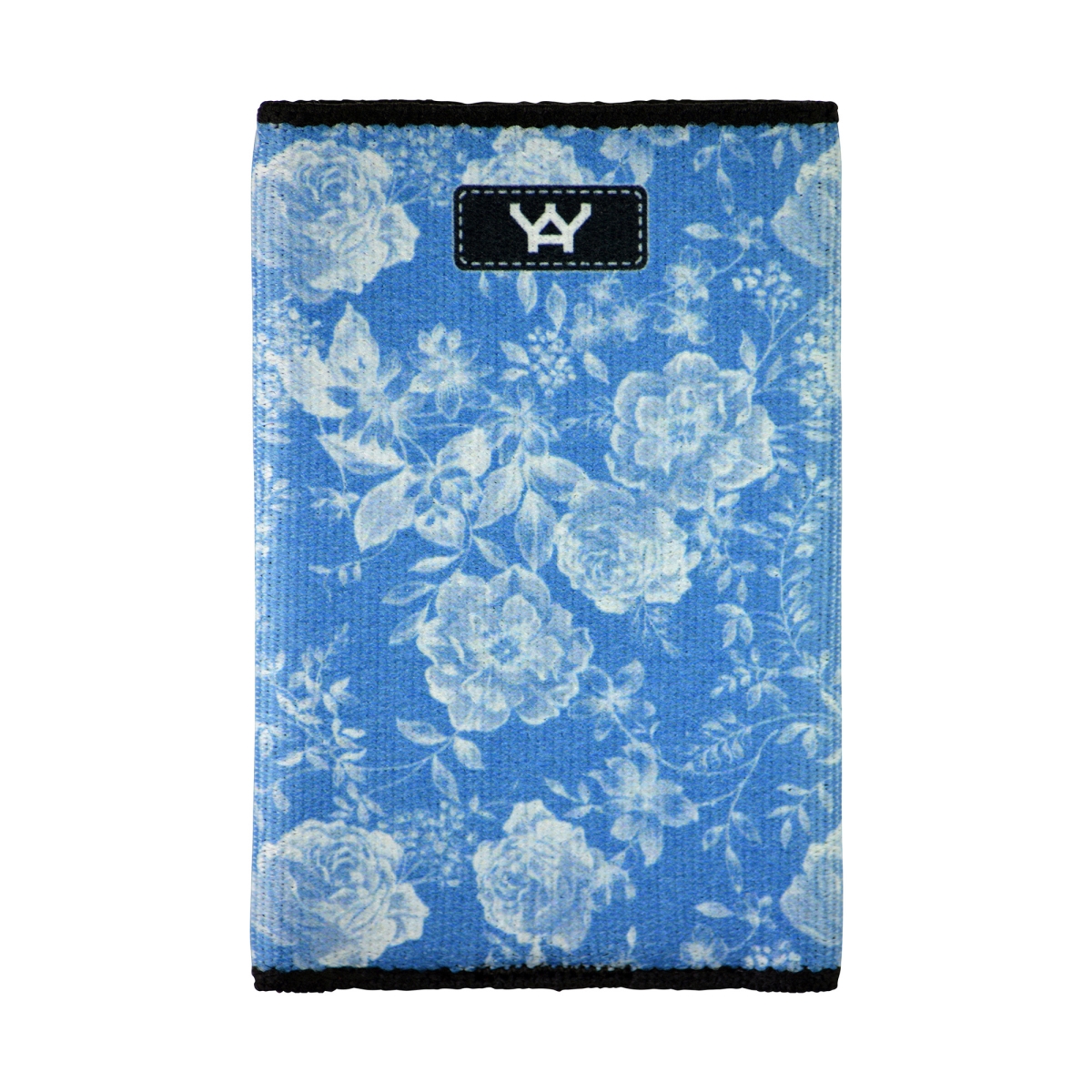 1201 The Perfect Slim Wallet for Front Pocket Use - Blue Garden