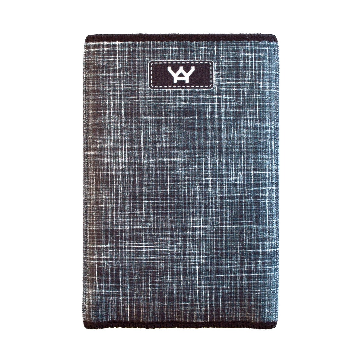 1339 The Perfect Slim Wallet for Front Pocket Use - Black Texture