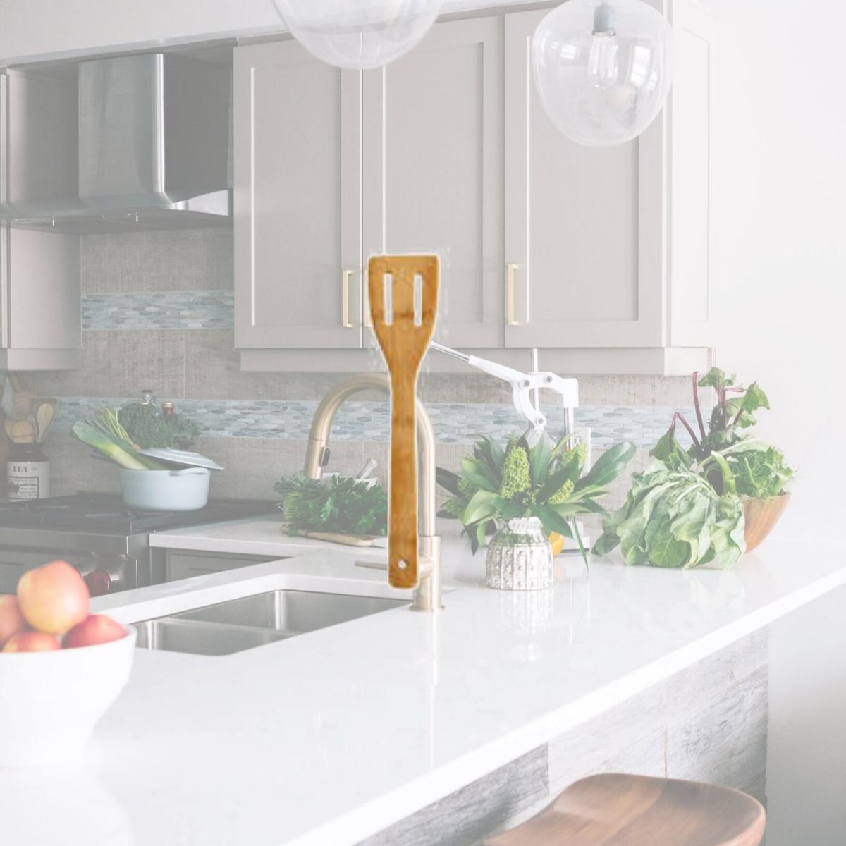 Picture of YBM Home 347 Bamboo Slotted Spatula