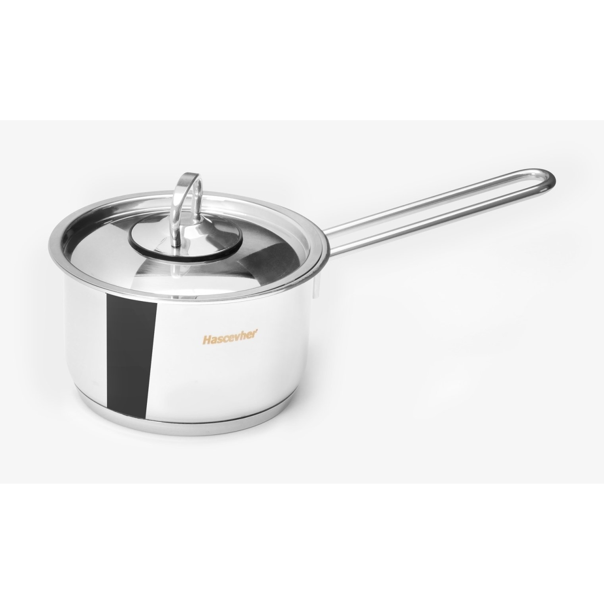 H3 3 Qt. Classic 18 By 10 Stainless Steel Sauce Pot Covered In Cookware Induction