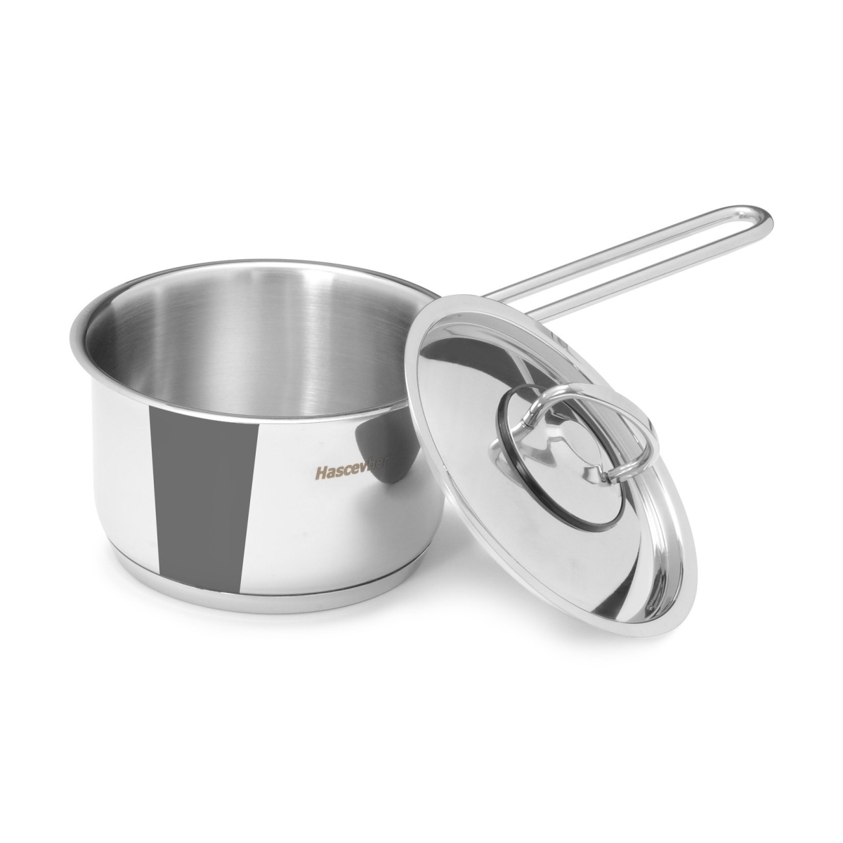 H1 1 Qt. Classic 18 By 10 Stainless Steel Sauce Pot Covered In Cookware Induction