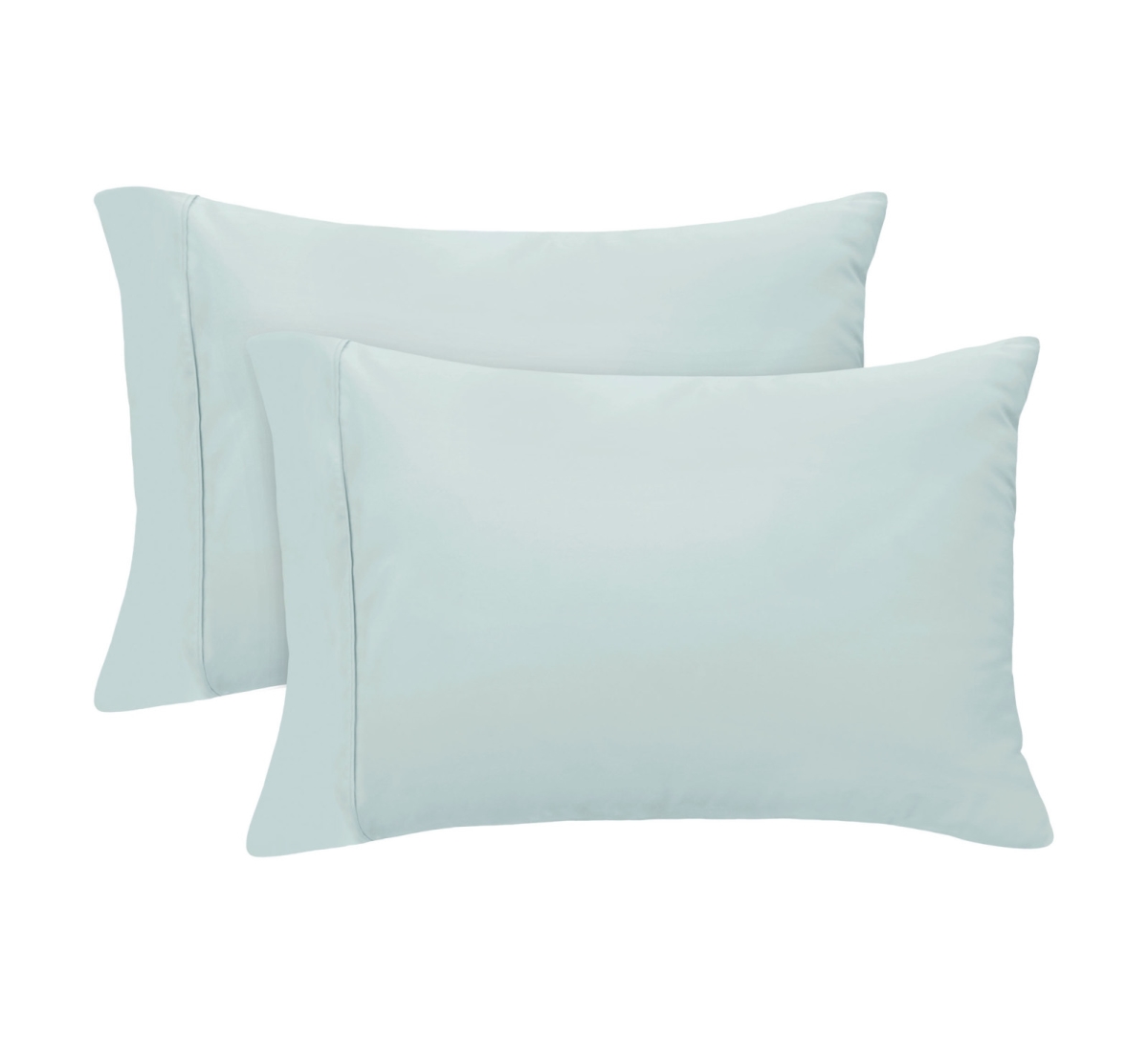 Yms008203 Luxury 620 Thread Count 100 Percent Cotton Pillowcase Set, Spa Blue - Standard - 2 Piece