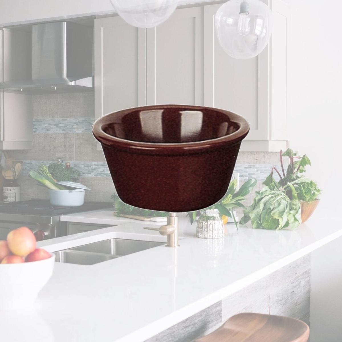 Picture of Yanco NC-538C 4 oz Smooth Ramekin, Chocolate - 2.5 x 3.25 in. - Pack of 72