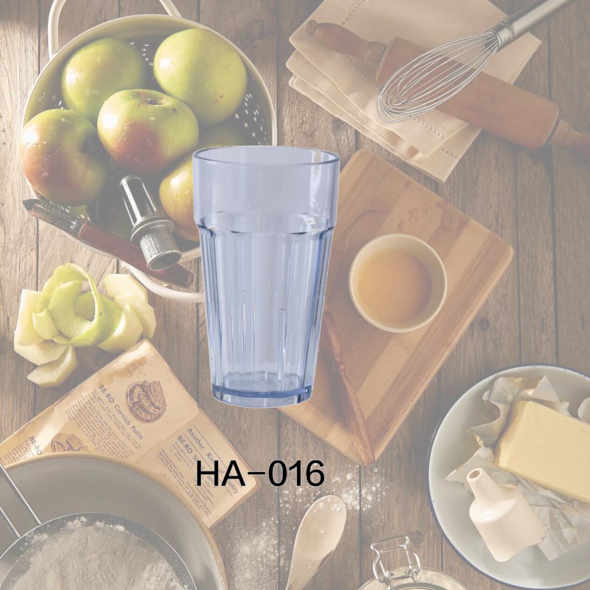Picture of Yanco HA-020 20 oz Hawaii Beverage Tumbler , Clear - 3.75 x 6.75 in. - Pack of 72