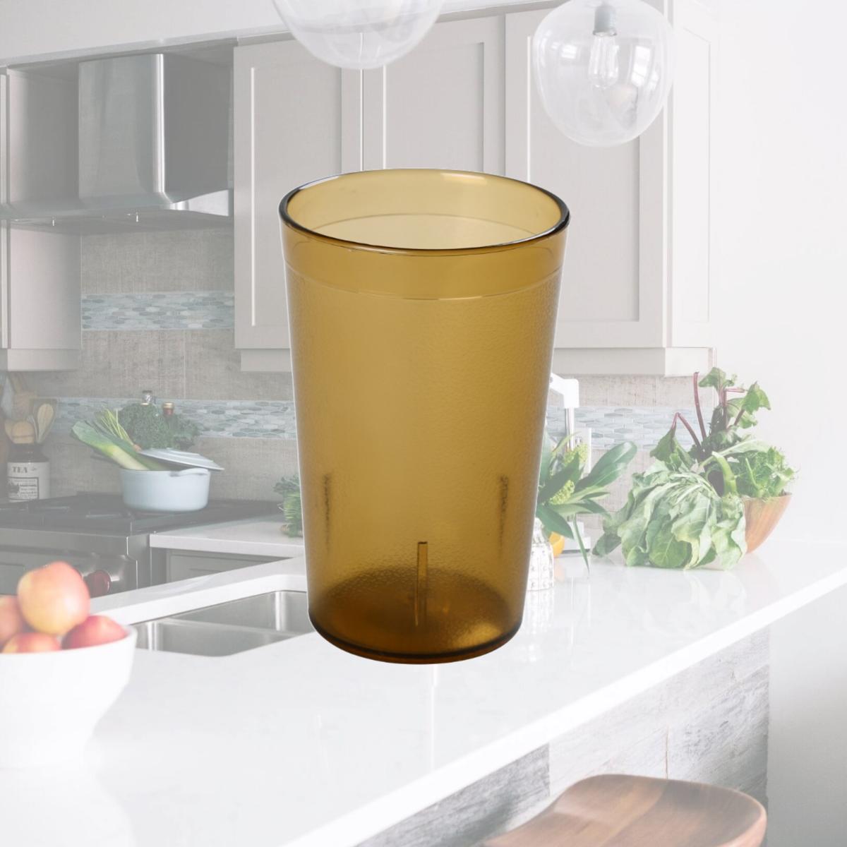 Picture of Yanco PT-005A 5 oz Tumbler, Amber - 3.35 x 2.25 in. - Pack of 72