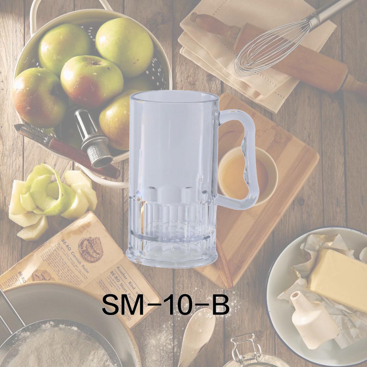 Picture of Yanco SM-10-B 10 oz Stemware Beer Mug, Clear - 2.75 x 7.5 in. - Pack of 24