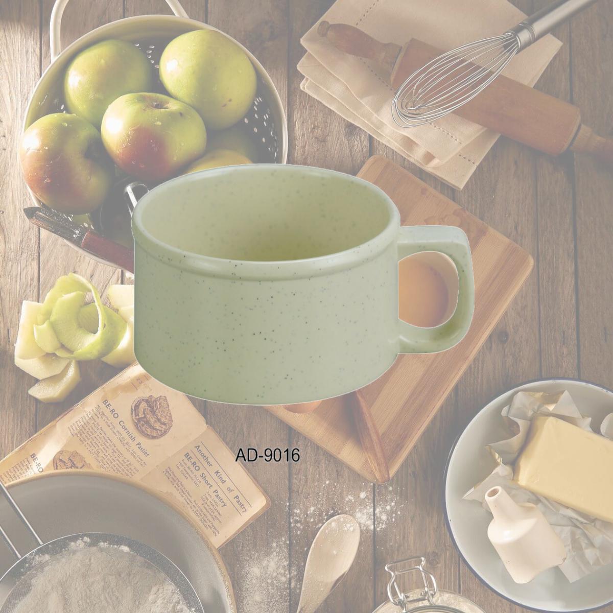 Picture of Yanco AD-9016 3.875 in. 8 oz Ardis Soup Mug - Melamine, White - Pack of 48
