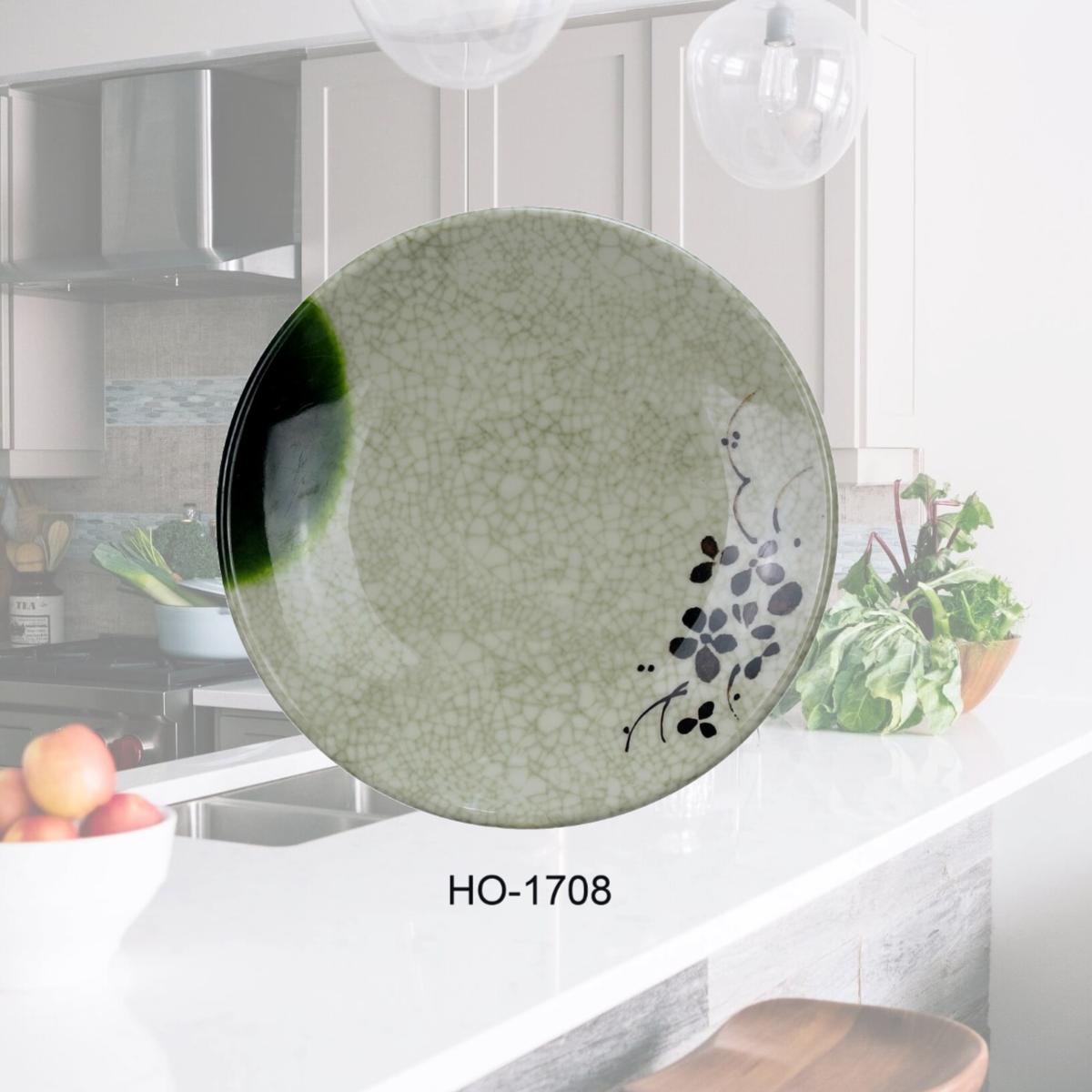 Picture of Yanco HO-1708 8.25 in. Honda Plate - Round - Melamine, Multi Color - Pack of 24