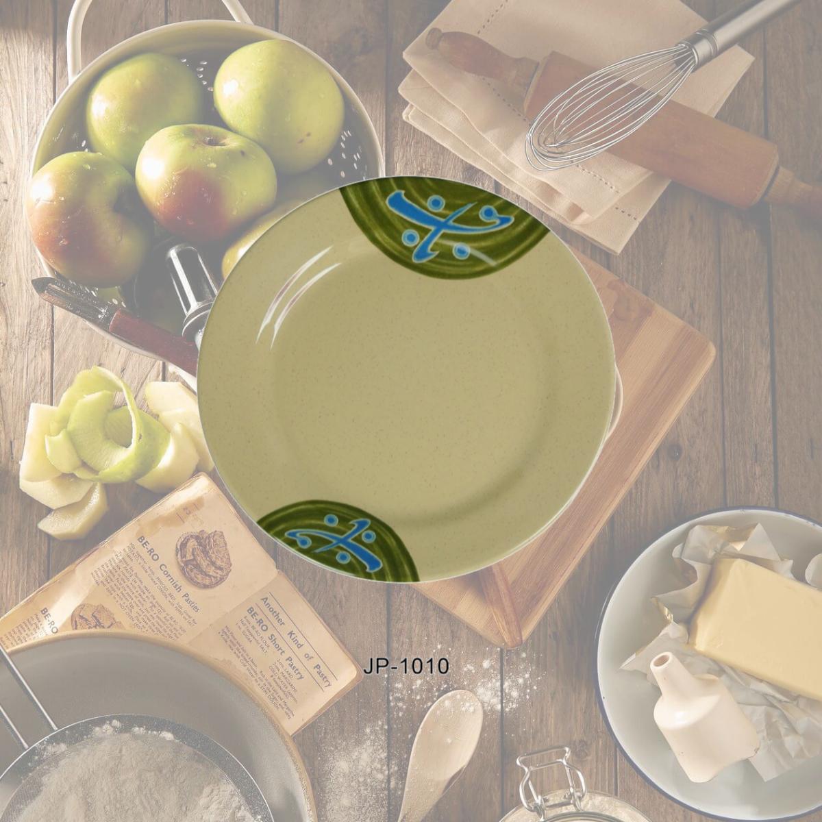 Picture of Yanco JP-1010 10.5 in. Japanese Round Plate - Melamine - Pack of 24