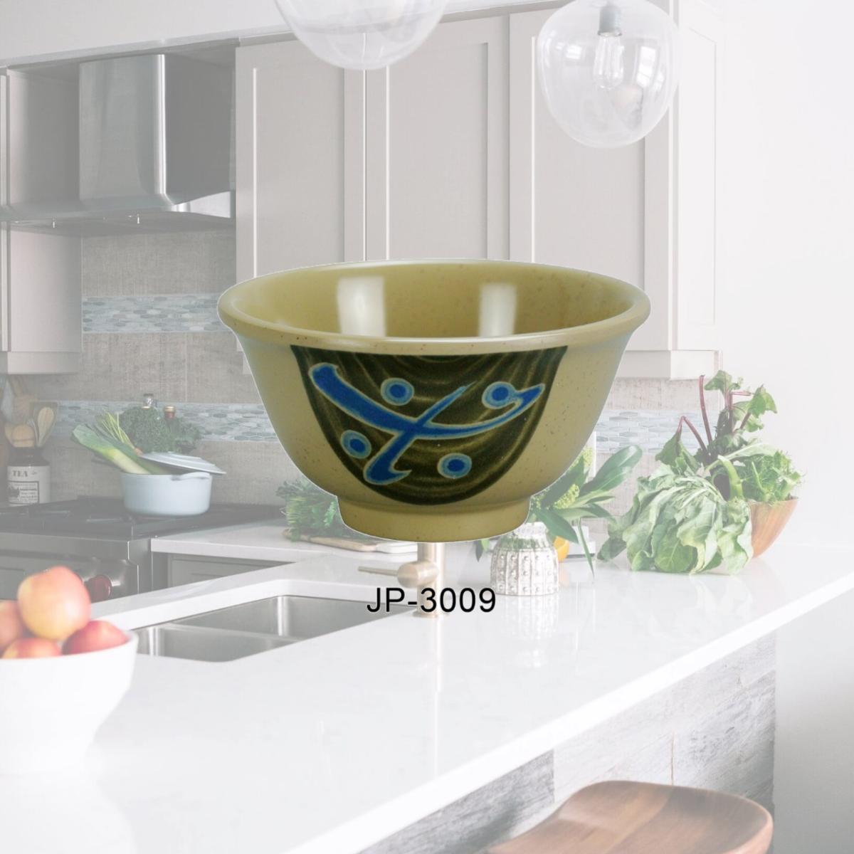 Picture of Yanco JP-3009 3.75 in. 5 oz Japanese Small Bowl - Melamine, Multi Color - Pack of 48